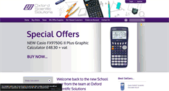 Desktop Screenshot of oxsci.co.uk